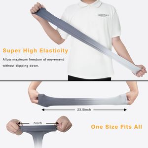 Protezione UV copri braccio di raffreddamento sport <span class=keywords><strong>campeggio</strong></span> guida ciclismo maniche di usura senza soluzione di continuità di seta ghiaccio elastico UV braccio manica - Product Image 6