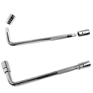 Penggong 1/2 Hex Socket Wrench 250mm L-Shape With Knurled Grip For Mechanic Automotive Repair - Product Image 2