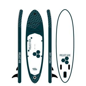 GeeTone — <span class=keywords><strong>planche</strong></span> de Surf gonflable Double couche, skateboard flottant, tout rond, Paddle, Surf - Product Image 2