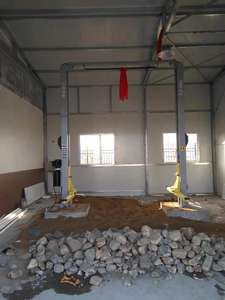 Lève-voiture hydraulique à deux colonnes AUTOKE à double cylindre avec pont roulant, capacité de 4 tonnes, hauteur de levage de 1850 mm, stockage de véhicules - Product Image 6