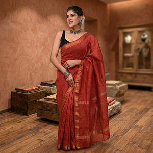 MAHESWARI SILK SHAWL SAREE - Product Image 3