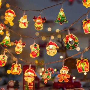 Lumières décoratives LED pour Noël, lumières à ventouse, lumières décoratives lumineuses d'intérieur télécommandées - Product Image 1