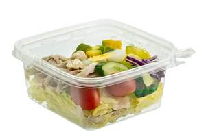 Contenedores de plástico reciclables SC6B1 con característica a prueba de manipulaciones seguros para alimentos de fideos durante el transporte - Product Image 4