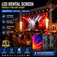 Layar LED Sewa TOPvision untuk Gala Tahun Baru, Refresh Rate Tinggi, Efek Visual Kembang Api, Acara Hitung Mundur Luar Ruangan & Acara Malam Hari yang Besar