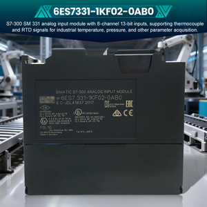 โมดูลอินพุตแบบอะนาล็อก SIMATIC S7-300 SM 331 ของแท้ 100% แบบแยกอิสระ 8 AI PLC Programmable Controller รุ่น 6ES7331-1KF02-0AB0 - Product Image 3