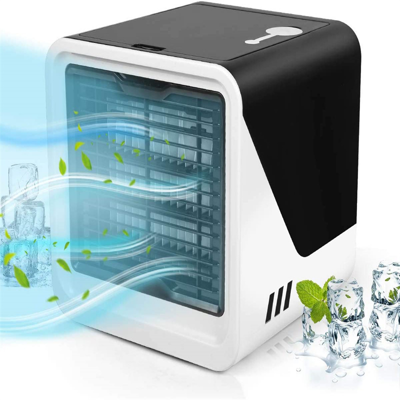 2023 офисный портативный настольный мини-кондиционер с охлаждением переменного тока, охлаждающий вентилятор с водой