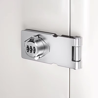 Serrure de meuble moderne en alliage de zinc, antivol, à combinaison, sans clé, pour armoire, porte, tiroir, classeur, cuisine, salle de bain