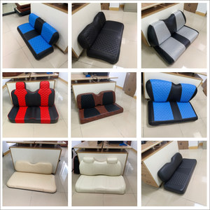 Fabricant pionnier de coussins de siège en bois avec dossier en plastique, accessoires de voiturette de golf gaufrés, coussins de remplacement - Product Image 5