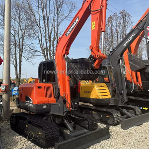 Mini-excavatrice Doosan DX60 d'occasion, 6 tonnes, avec moteur et boîte de vitesses PLC, à vendre - Product Image 1