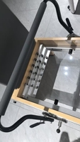 Tour de Pilates de Luxe Haut de Gamme en Bois d'Érable avec Rail Coulissant Silencieux en Acier, Réglable, pour la Santé, la Gym, le Yoga et le Fitness