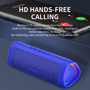Enceinte Bluetooth C27 20W, enceinte sans fil avec basses profondes, 24h d'autonomie, étanche IPX7, Bluetooth 5.3, enceinte portable avec LED - Product Image 6
