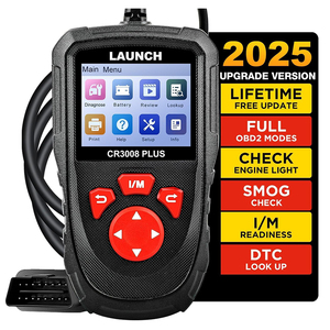 Launch CR3008 PLUS Auto Engine Check OBD2 Herramienta de diagnóstico AMR Escáner con probador de batería Actualización gratuita de por vida - Product Image 1