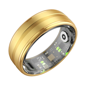Nouveau Smart Ring R06 Health Tracker, anneaux chauds pour hommes femmes boîtier en aluminium APP Qring surveillance de l'oxygène sanguin de la fréquence cardiaque - Product Image 3