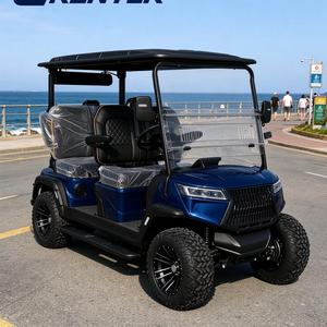 Carrito de Golf Eléctrico Todoterreno de 4 Plazas con Batería de Litio, Diseñado con una Cómoda Suspensión Independiente - Product Image 1