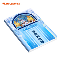 2025 nouveau Style A5 cahier glace neige monde Sculpture personnalisable couverture rigide bloc-notes avec reliure thermique papier couverture matériel