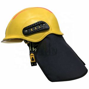 خوذة حريق قصيرة من نوع الاتحاد الأوروبي للوجه بالكامل لإطفاء الحرائق مع معيار EN - Product Image 1