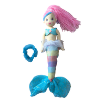 Poupée sirène princesse en peluche douce fantaisie, multicolores, 45 cm, autres vêtements de poupée, jouet pour filles, cadeau pour les filles de 2 à 14 ans