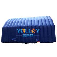 YOLLOY IT-809 Tente tunnel gonflable pour réparation de grêle automobile, garage et protection de véhicules