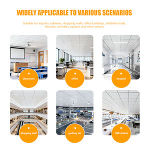 Controsoffitto Moderno in Alluminio <span class=keywords><strong>60X60</strong></span> per Uffici e Hotel, Pannelli Quadrati Perforati Decorativi - Product Image 5