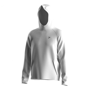 Sweat à capuche léger et chaud, respirant, extensible dans les quatre sens, mélange polyester-coton-spandex, résistant aux plis - Product Image 1