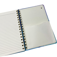 Carnets de planification financière à livraison rapide, suivi de factures personnalisé, carnet de budget A5 non daté à spirale avec autocollants