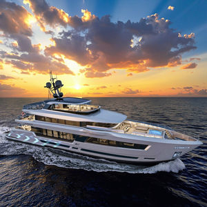 Nuovo Yacht di Lusso di Alta Gamma da 142 Piedi con Motore Entrobordo Diesel in Vetroresina Saldato Integrato per Pattugliamento Fluviale Pesca e Sport - Product Image 6