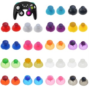 Repuesto de Joystick Analógico 3D para Nintendo <span class=keywords><strong>Gamecube</strong></span>, Cubierta de Botón de Joystick con Forma de Hongo para NGC - Product Image 1
