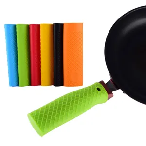 Hot Sales Acceptable Customization Cookware Accessories Non-Slip Heat Resistant Silicone Pot Pan Handle Cover