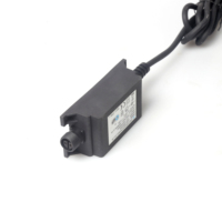 Adaptateur d'alimentation de bureau étanche en ABS 12V DC pour extérieur
