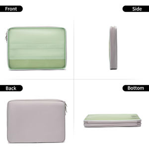 Grand sac de transport en polyester de <span class=keywords><strong>13</strong></span> pouces et 15 pouces avec pochette pour ordinateur portable en maille transparente pour femmes - Product Image 2