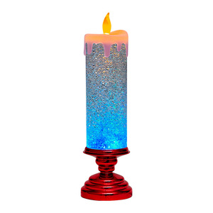 Bougeoir photophore en verre creux avec ensemble de plaques de bois chandelier de conception de feuille de maison pour salle de bain Relax Salon de beauté Valentine - Product Image 6