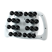 Appareil de massage cervical manuel de type humain, multi-têtes, multifonctionnel, relaxation, pistolet de fascia puissant, impact profond, pied