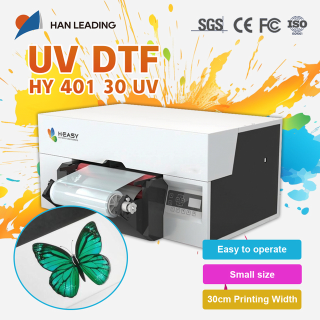 A3 UV DTF Flatbed Printer I3200 with Pigment Ink Automatic Customizing Guitar Pick Drum Stick Music Instrument Accessory