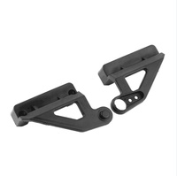 Braket Servo Rc PT Pan/Tilt Platform kamera anti-getaran dudukan kamera untuk pesawat FPV nilon khusus PTZ untuk 9G SG90 MG90S