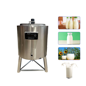 Pasteurisateur en acier inoxydable de 100 litres, 200 litres, 500 litres pour miel, jus de fruits, purée de fruits, ketchup, yaourt, lait - Product Image 6
