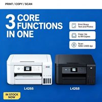 Impresora Digital de Sublimación A4 Todo en Uno Serie L4260, Impresora de Inyección de Tinta 3 en 1, Máquina de Copia y Escaneo para EP-SON L4266/L4268