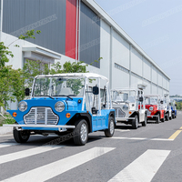 Voiture Mini Moke à essence, forte puissance de montée, traitement multi-antirouille, idéale pour les stations balnéaires et les centres de villégiature des Caraïbes