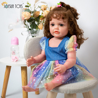 Nouvelle poupée réaliste en silicone solide de 50 cm, jouet en peluche, certifiée EN71, JOYSUN TOYS JS200277 pour enfants et filles