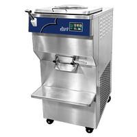 Máquina Comercial para Hacer Helados y Gelato Vertical de 30L con Velocidad Ajustable, Tipo Italiano, para Helado de Agua y en Lotes, Congelador