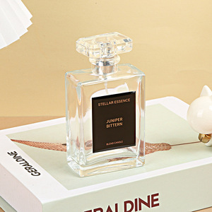 Custom Aluminum Alloy Perfume <b>Bottle</b> Labels Die Casting <b>Glass</b> <b>Bottle</b> Label For Fragrance Packaging Sample - Product Image 3
