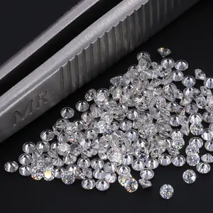 ZHUANGYEE White CVD HPHT Lab-Grown Diamond DEF VVS VS 0.7-2.9mm 1 carat loose gemstones