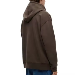 Sudadera con Capucha de Felpa de Alta Calidad de 500 Gsm para Hombre, Ropa Urbana, Conjunto de Sudadera y Pantalones Deportivos Cortos Lisos, Sudaderas con Capucha para Hombre - Product Image 3