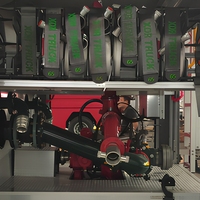 Truk Pemadam Kebakaran Tangki Air 5 Meter Kubik Baru Sinotruk HOWO Chassis Yuchai 160HP Euro III Ban 10.00R20