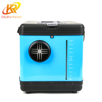 Nouveau ventilateur diesel portable tout-en-un 5KW DC 12V/24/220V avec chauffage rapide et faible bruit pour voitures, camions, fourgonnettes, camping-cars, garages