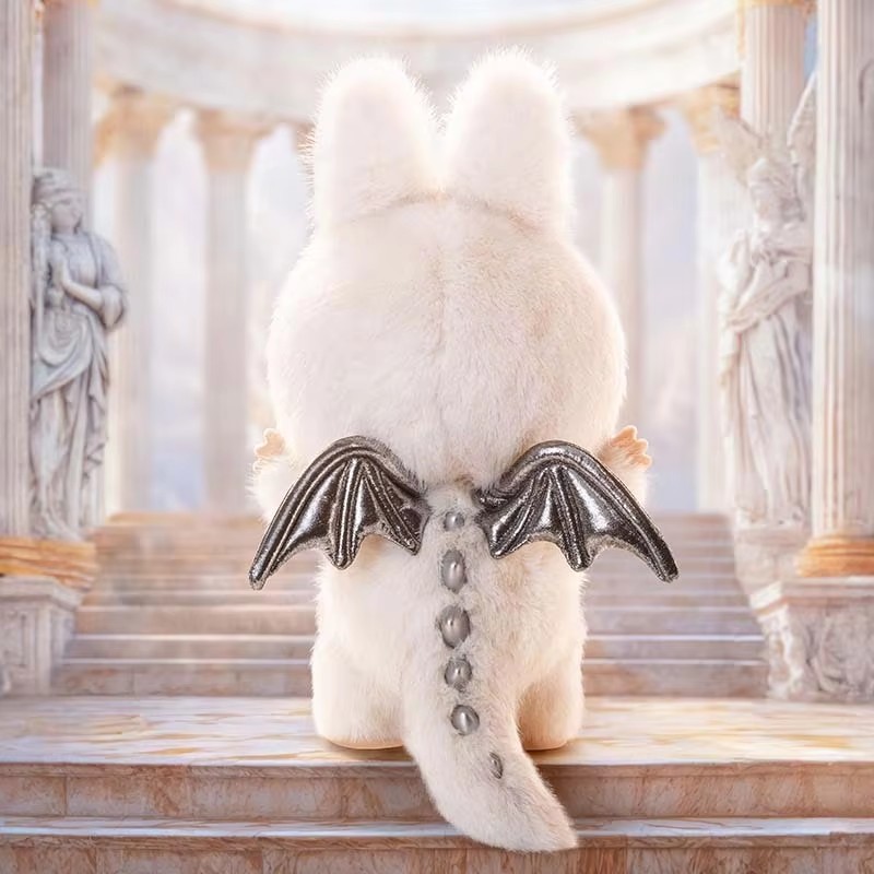 38cm LABUBUジモモ白色 LABUBU】⭐️ジモモ 白色⭐️【38cm】