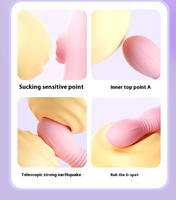 APP personnalisable produits pour adultes portable sucer gode télescopique femme Orszgasmic vibrateur Massage Masturbation artefact jouets sexuels