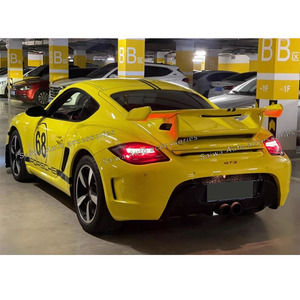 Nuevo Alerón Trasero de Fibra de Carbono para Porsche <span class=keywords><strong>Cayman</strong></span> 987 2005-2012, Alerón para Maletero, Kit de Carrocería, Accesorios Exteriores para Automóviles - Product Image 2