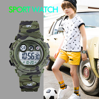 Reloj Deportivo Digital SKMEI 1547 Resistente al Agua con Pantalla LED y Alarma, Caja de ABS, Esfera de Resina, Correa de PU
