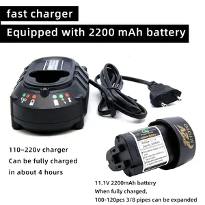 Outil d'évasement d'extenseur de tuyau de batterie électrique au Lithium ST-E300A outil d'expansion de tuyau de Tube de cuivre de climatisation hydraulique - Product Image 5