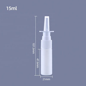 Professional Production Nasal Spray <b>Bottle</b> 10ml-60ml Refillable Nasal Spray <b>Bottle</b> Plastic 20ml Nasal Spray <b>Bottle</b> - Product Image 3